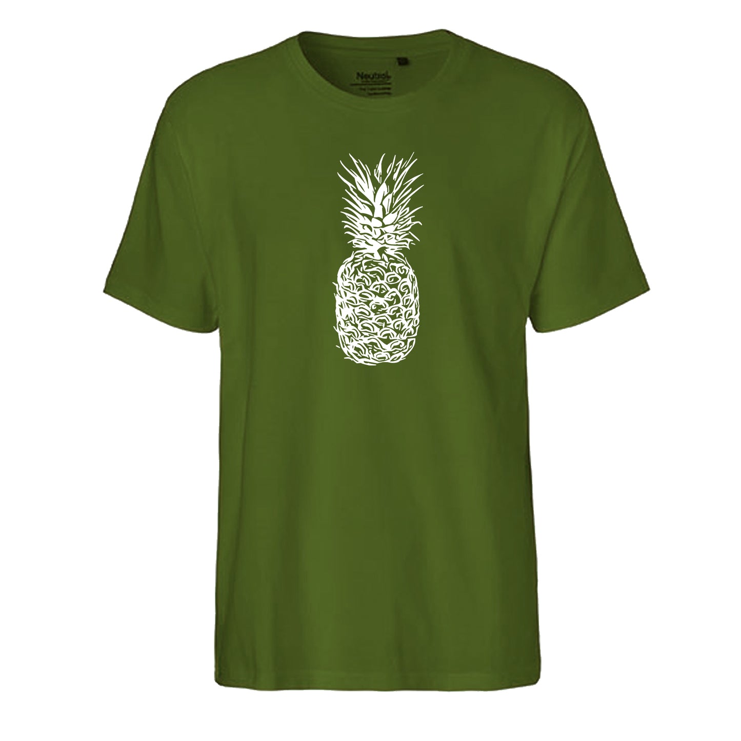 FairTrade Herren T-Shirt 'Ananas' Bio-Baumwolle