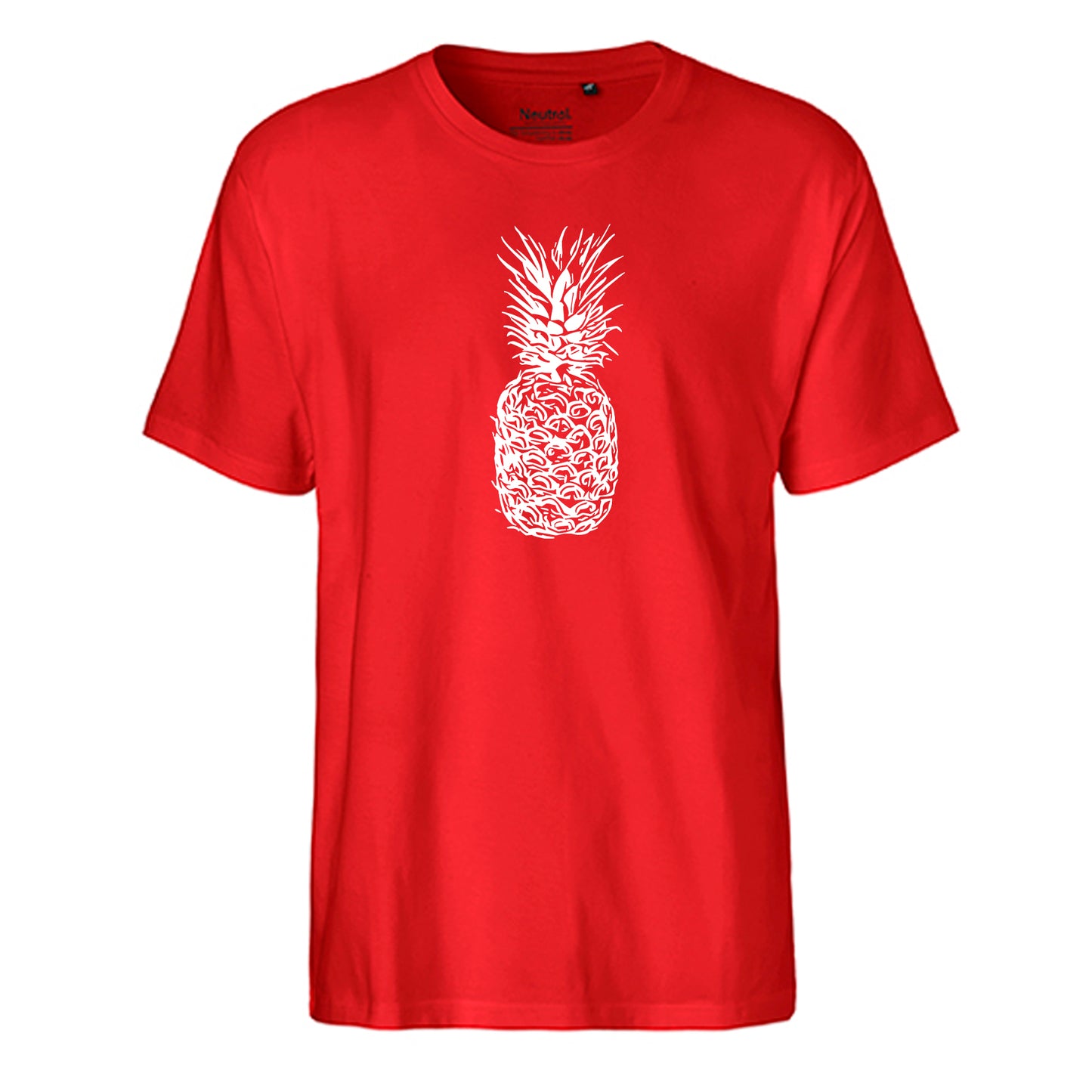 FairTrade Herren T-Shirt 'Ananas' Bio-Baumwolle