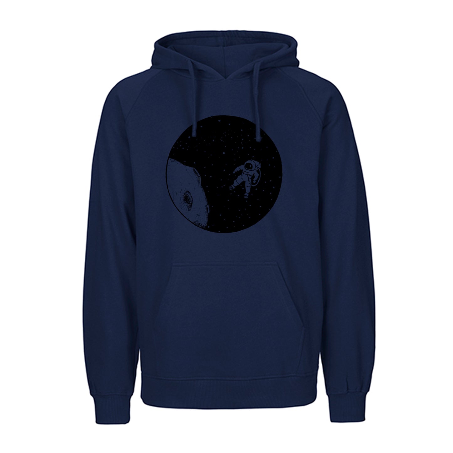 FairTrade hoodie/hoodie 'Astronaut' 100% organic cotton