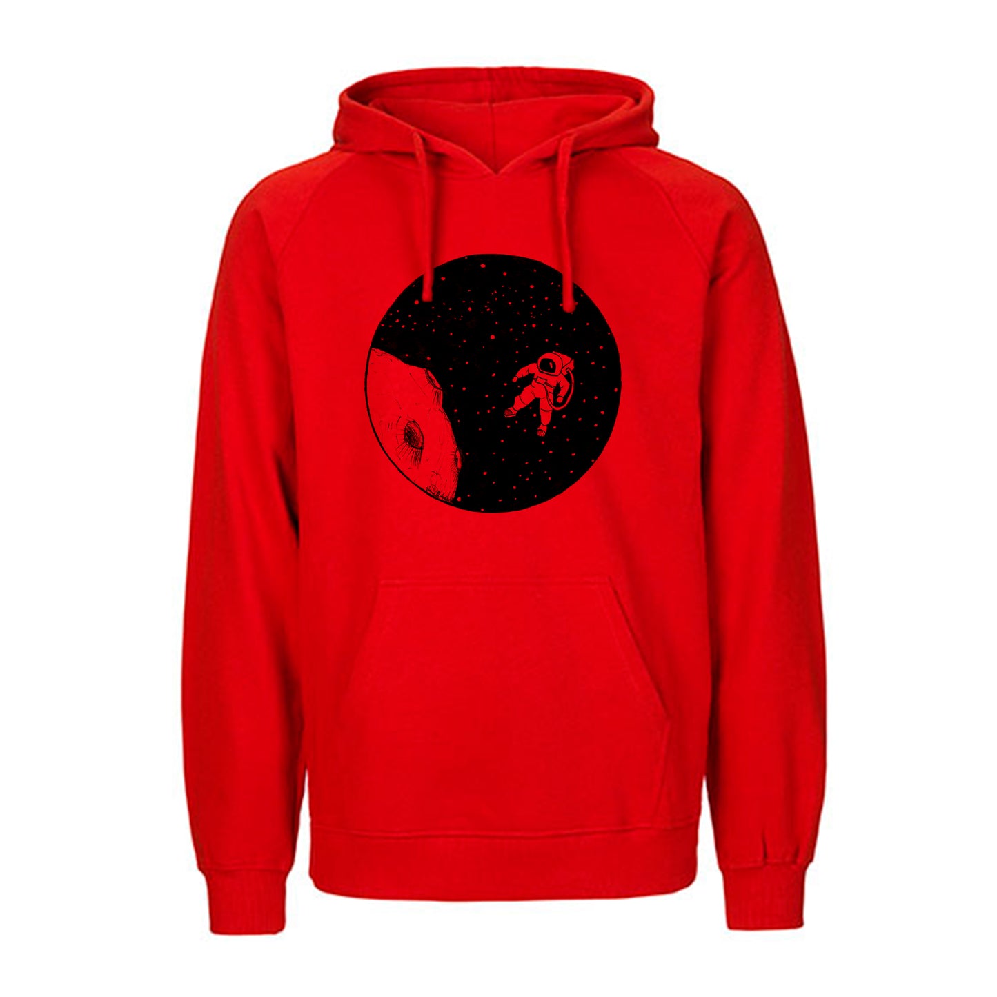 FairTrade hoodie/hoodie 'Astronaut' 100% organic cotton