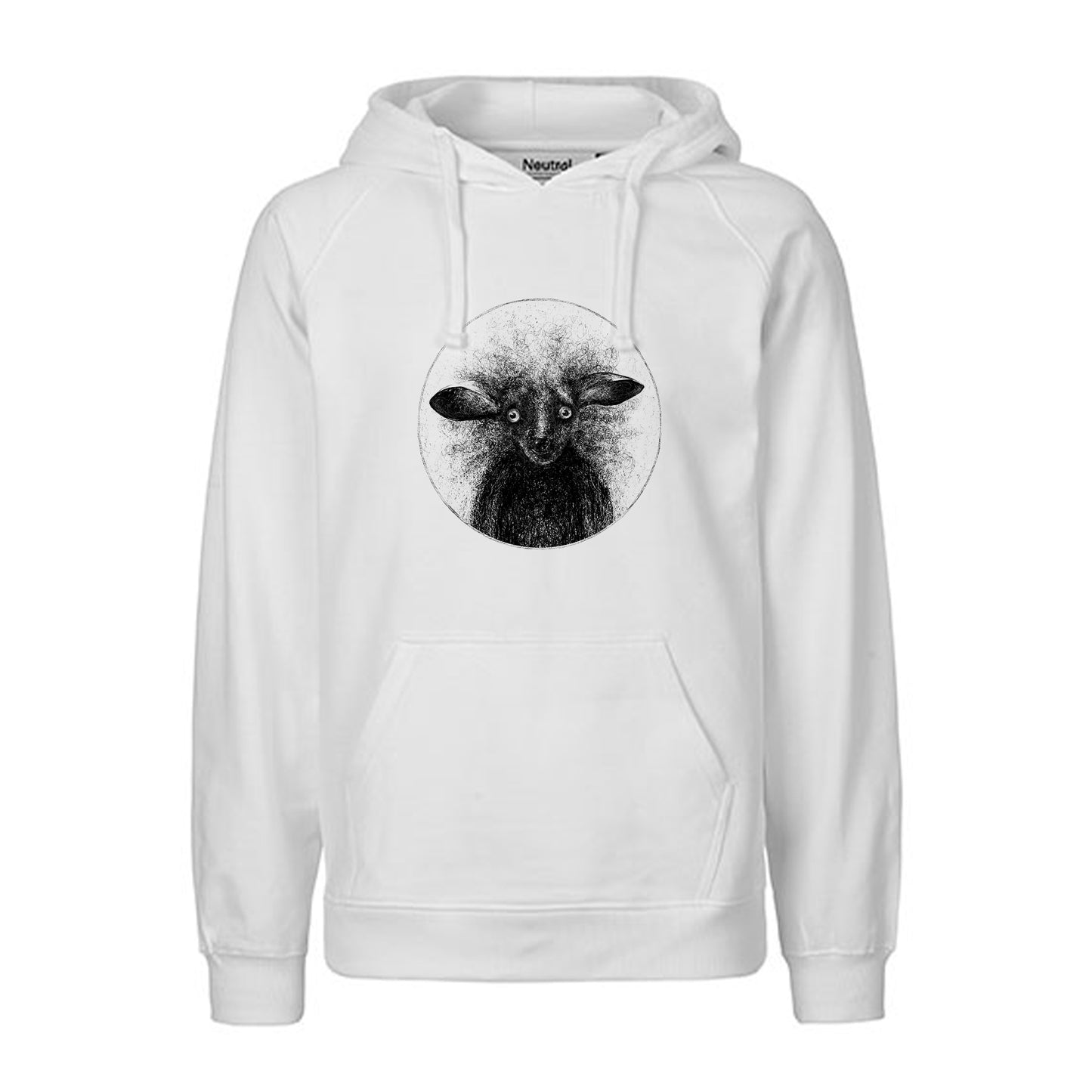 FairTrade hoodie/hoodie 'Aye - Aye' 100% organic cotton