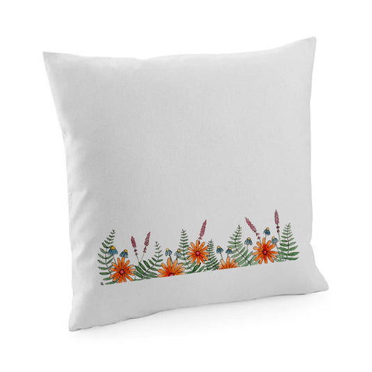 Kissenbezug / cushion cover / Motiv: Blumenwiese