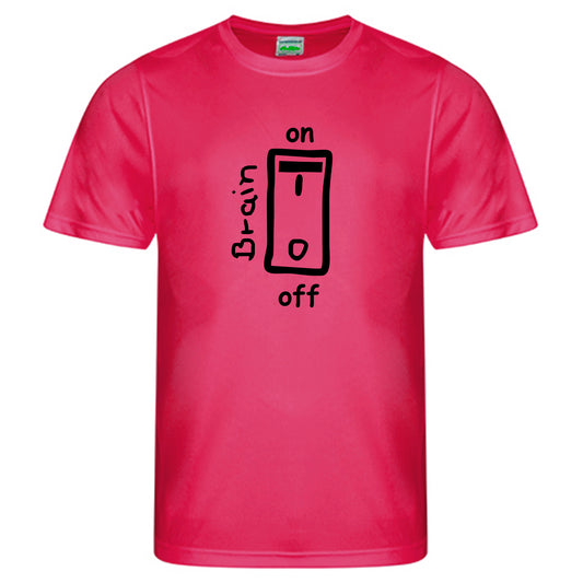 Cool Smooth T Neon / Motiv:  Brain on/off