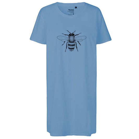 Ladies´ Long Length T-Shirt | Motiv: Biene | Bio-BW