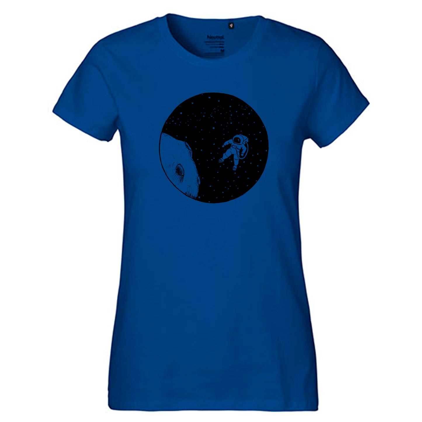 Fair-trade ladies' T-shirt 'Astronaut' 100% organic cotton