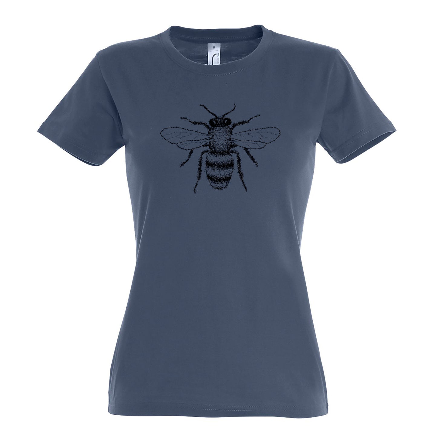 Fairwear women's t-shirt 'bee drawn' cotton