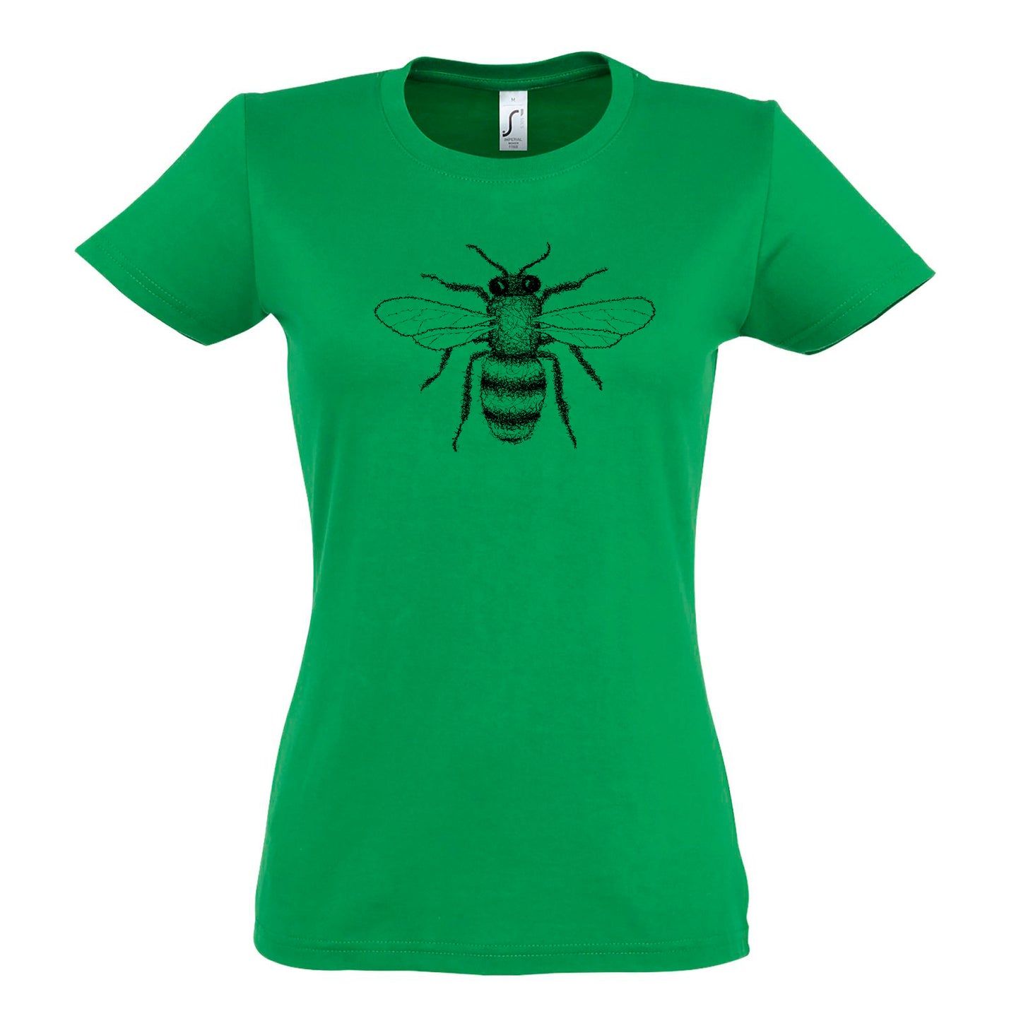 Fairwear women's t-shirt 'bee drawn' cotton