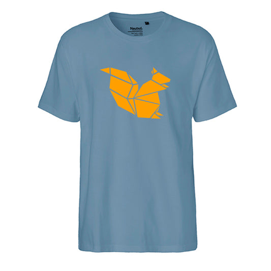 FairTrade men's t-shirt 'Deer Origami' organic cotton