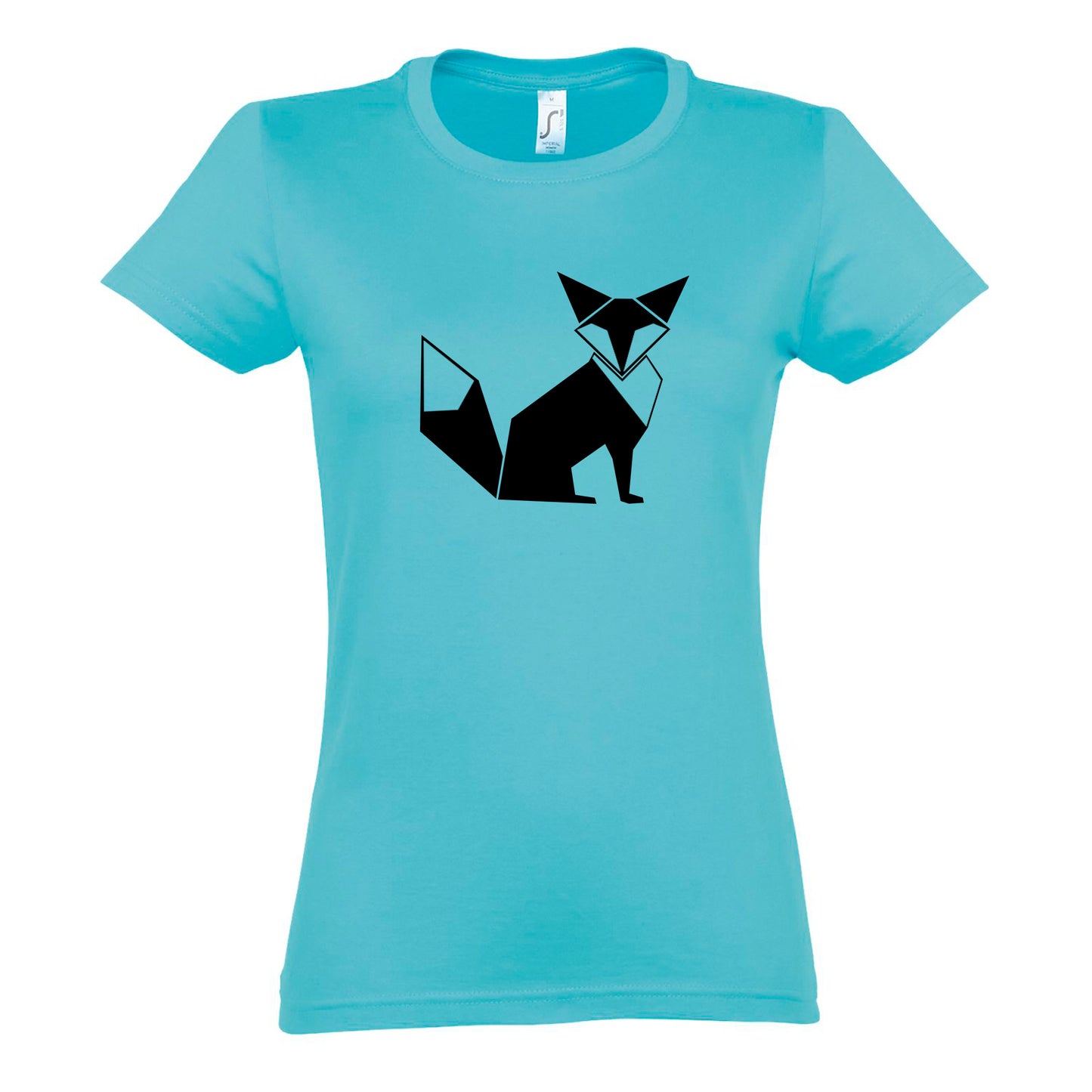 FairWear women's t-shirt 'fox origami' cotton