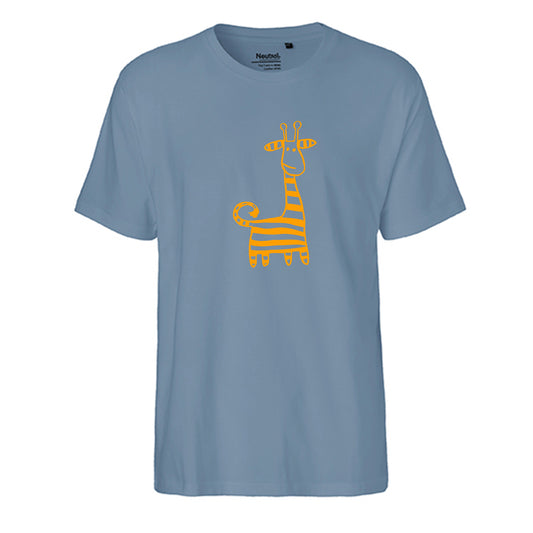 FairTrade Herren T-Shirt 'Giraffe' Bio-Baumwolle