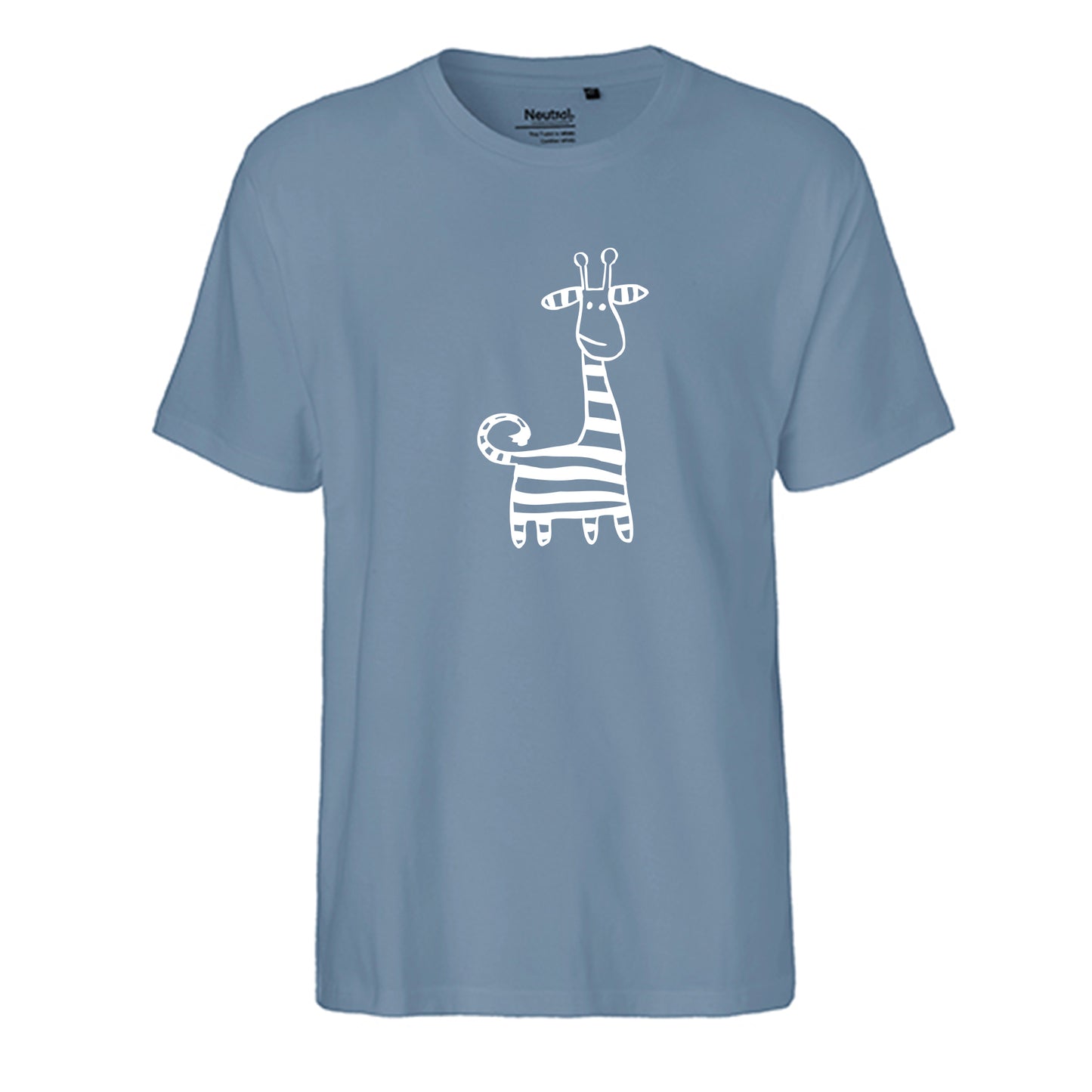 FairTrade Herren T-Shirt 'Giraffe' Bio-Baumwolle