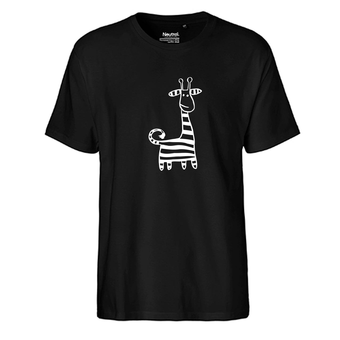 FairTrade Herren T-Shirt 'Giraffe' Bio-Baumwolle