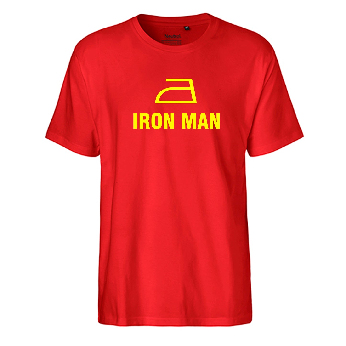 FairTrade Herren T-Shirt 'IRON MAN' Bio-Baumwolle