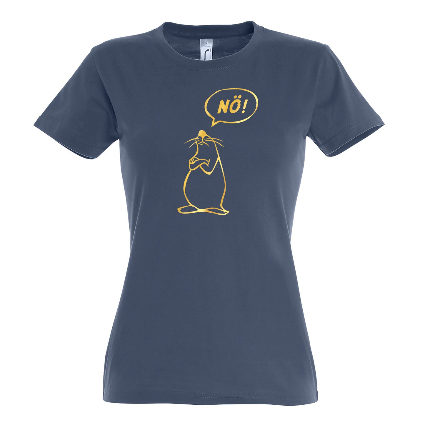 FairWear women's t-shirt 'Nö - comic figure' cotton