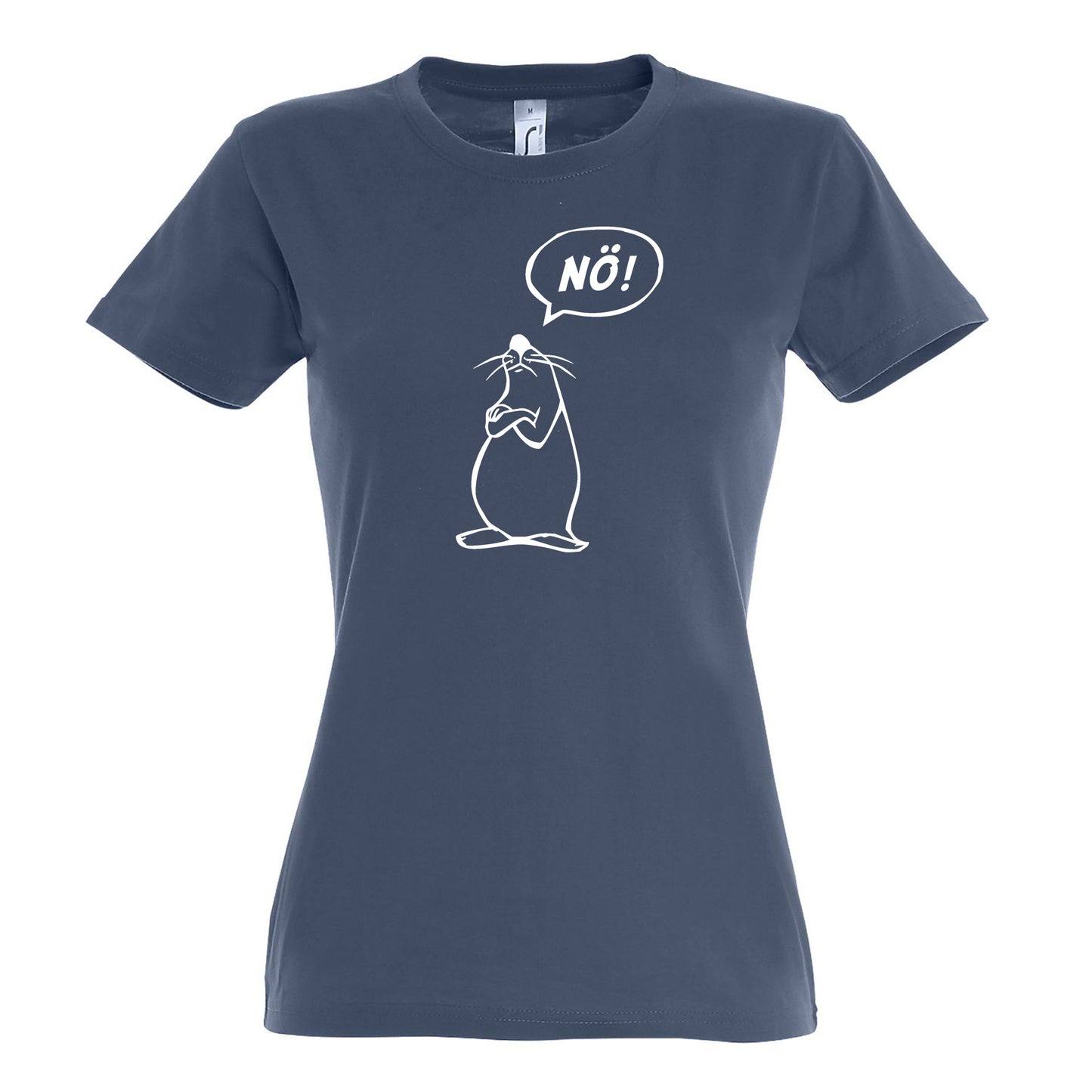 FairWear women's t-shirt 'Nö - comic figure' cotton