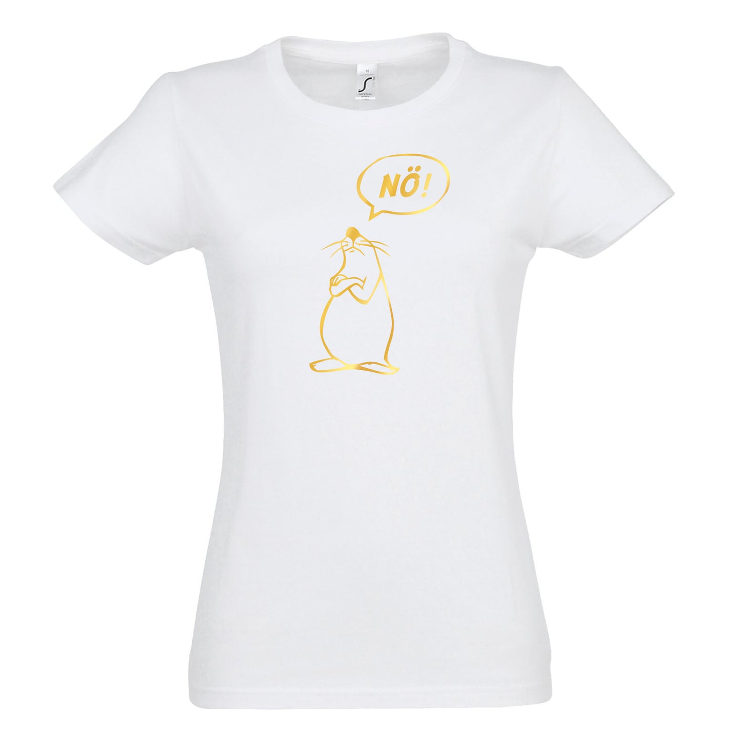 FairWear women's t-shirt 'Nö - comic figure' cotton