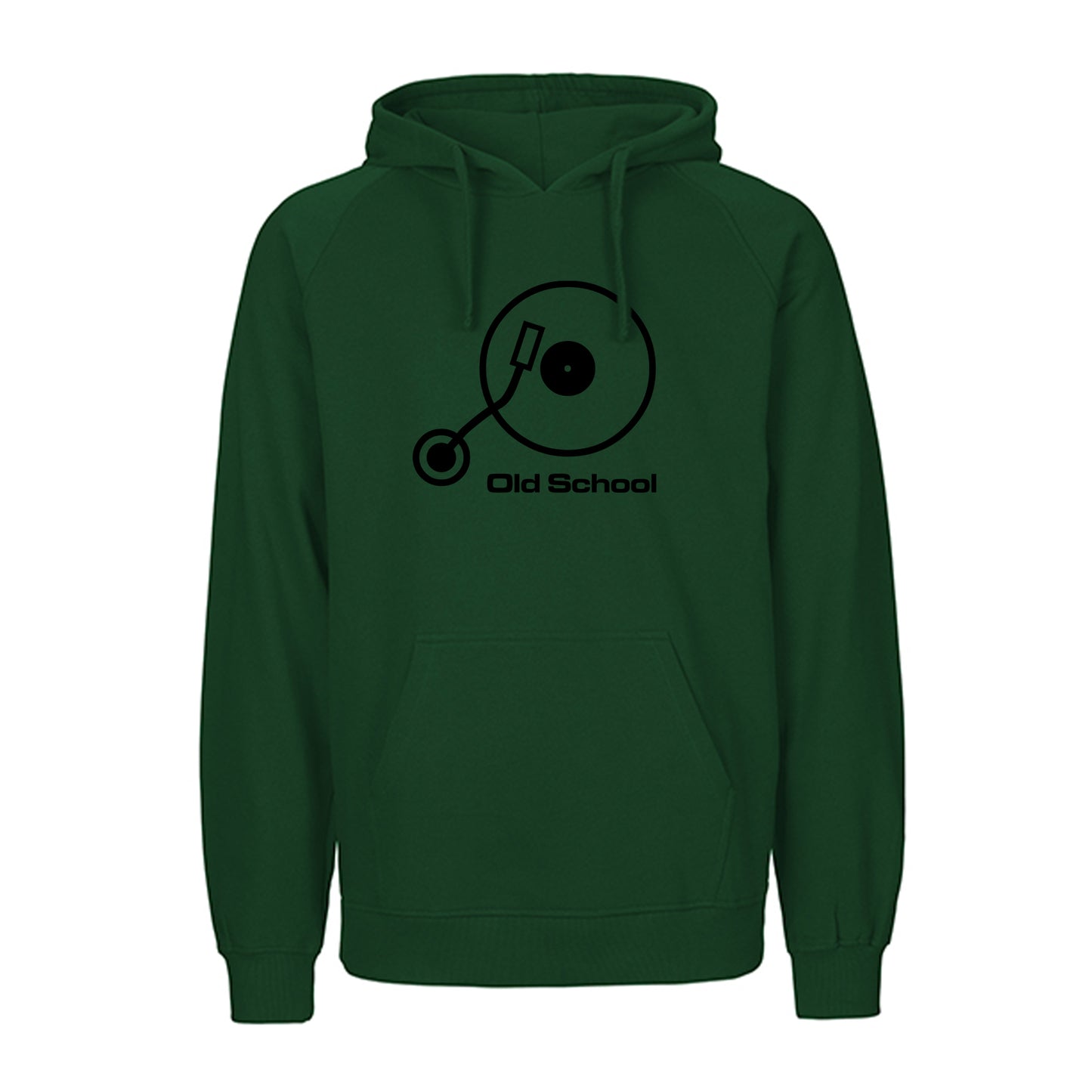 FairTrade Kapuzenpulli/Hoodie 'Old School' 100% Bio-Baumwolle