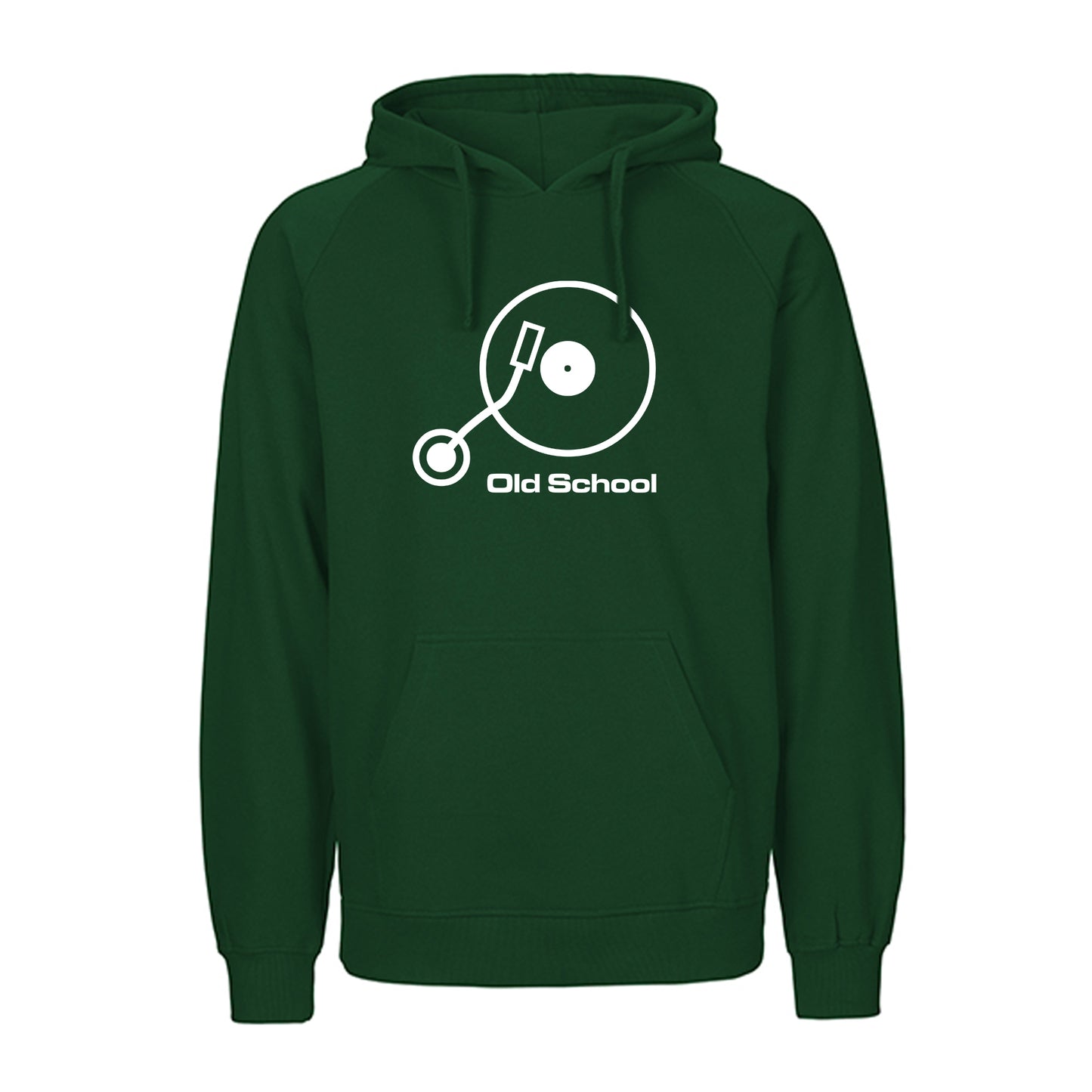 FairTrade Kapuzenpulli/Hoodie 'Old School' 100% Bio-Baumwolle