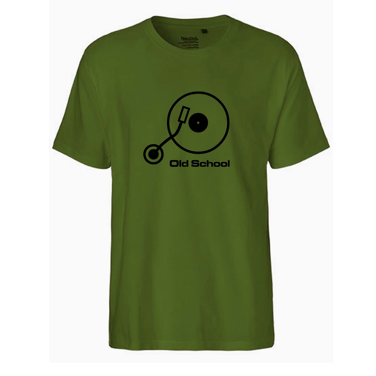 FairTrade men's t-shirt 'Brain On/Off' organic cotton