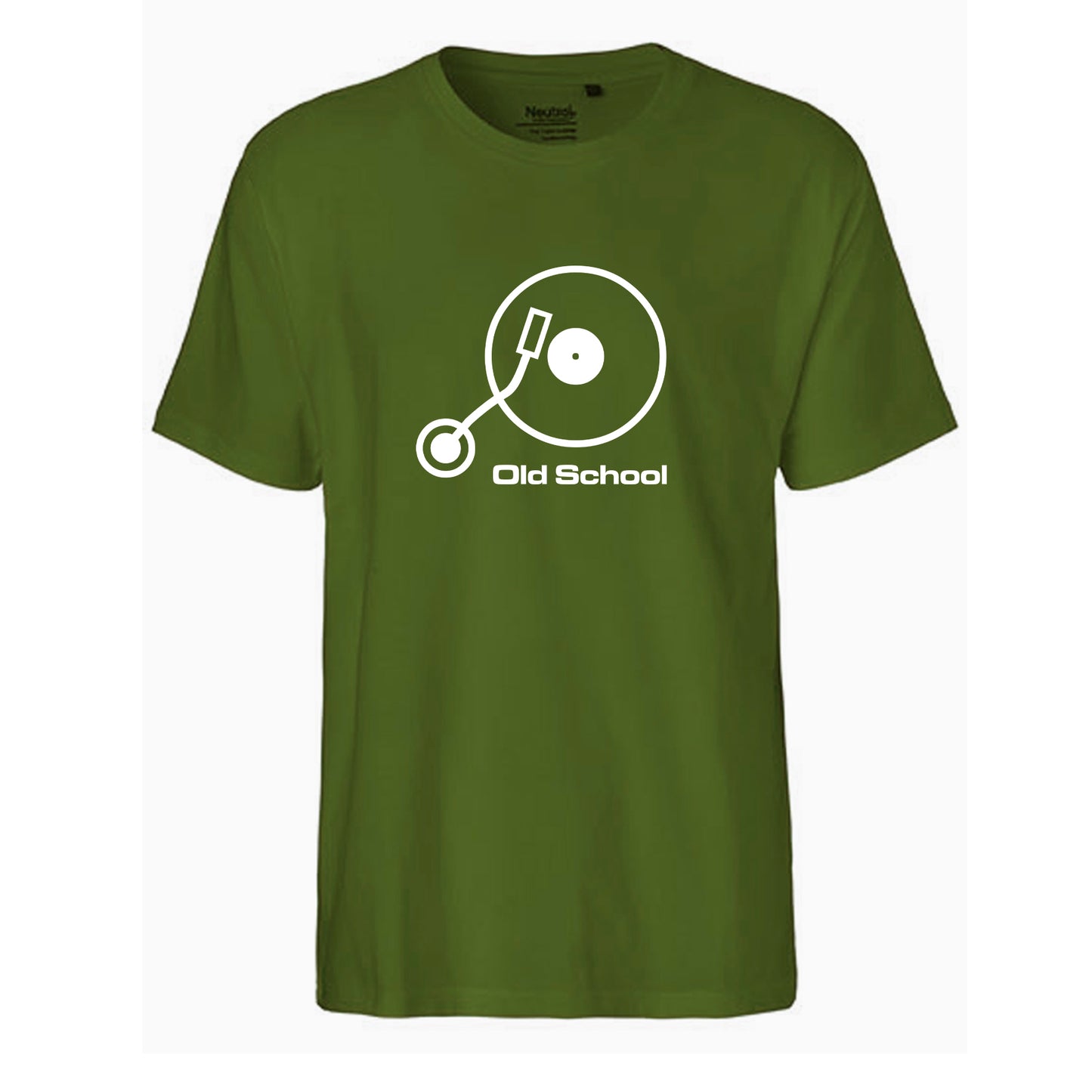 FairTrade men's t-shirt 'Brain On/Off' organic cotton