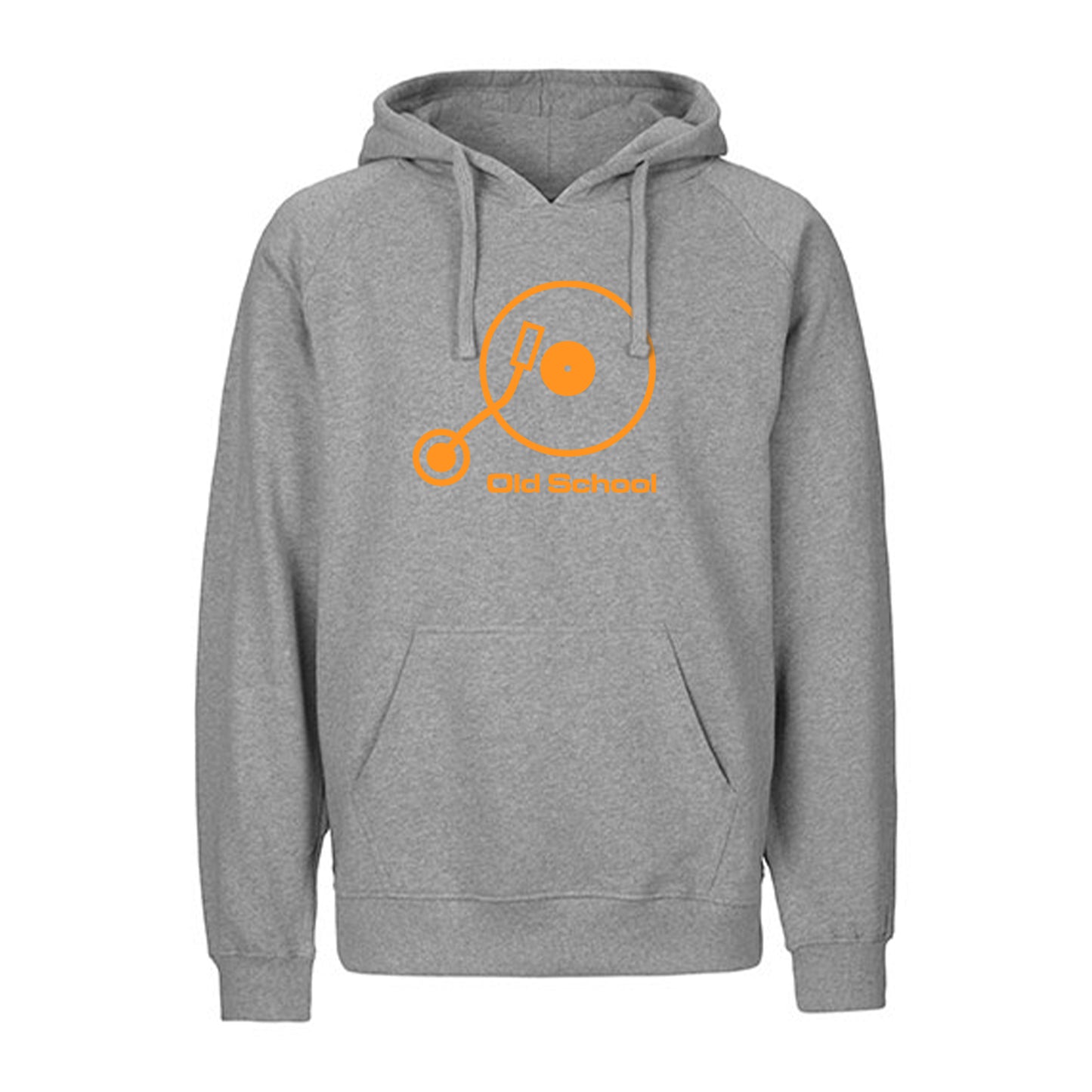 FairTrade Kapuzenpulli/Hoodie 'Old School' 100% Bio-Baumwolle