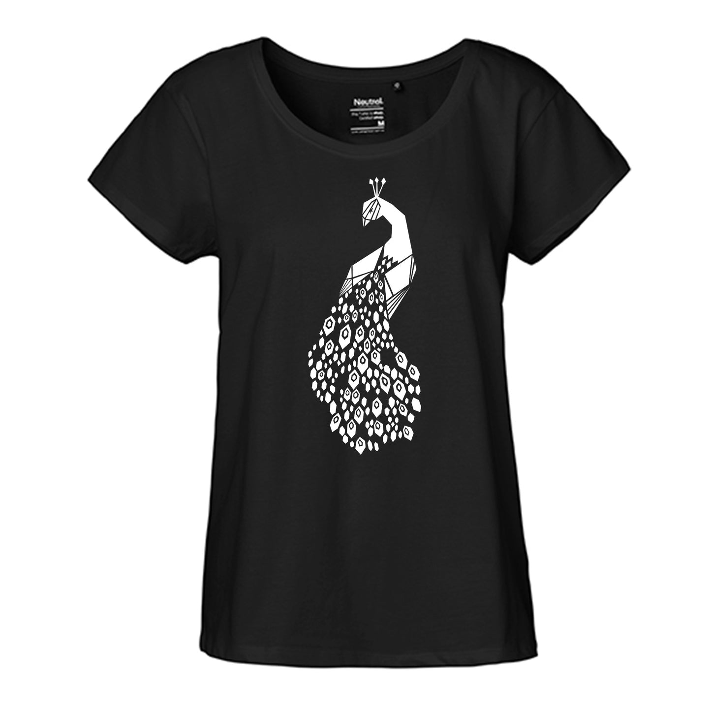 FairTrade Loose Fit Ladies T-Shirt 'Nö- Comicfigur' organic cotton