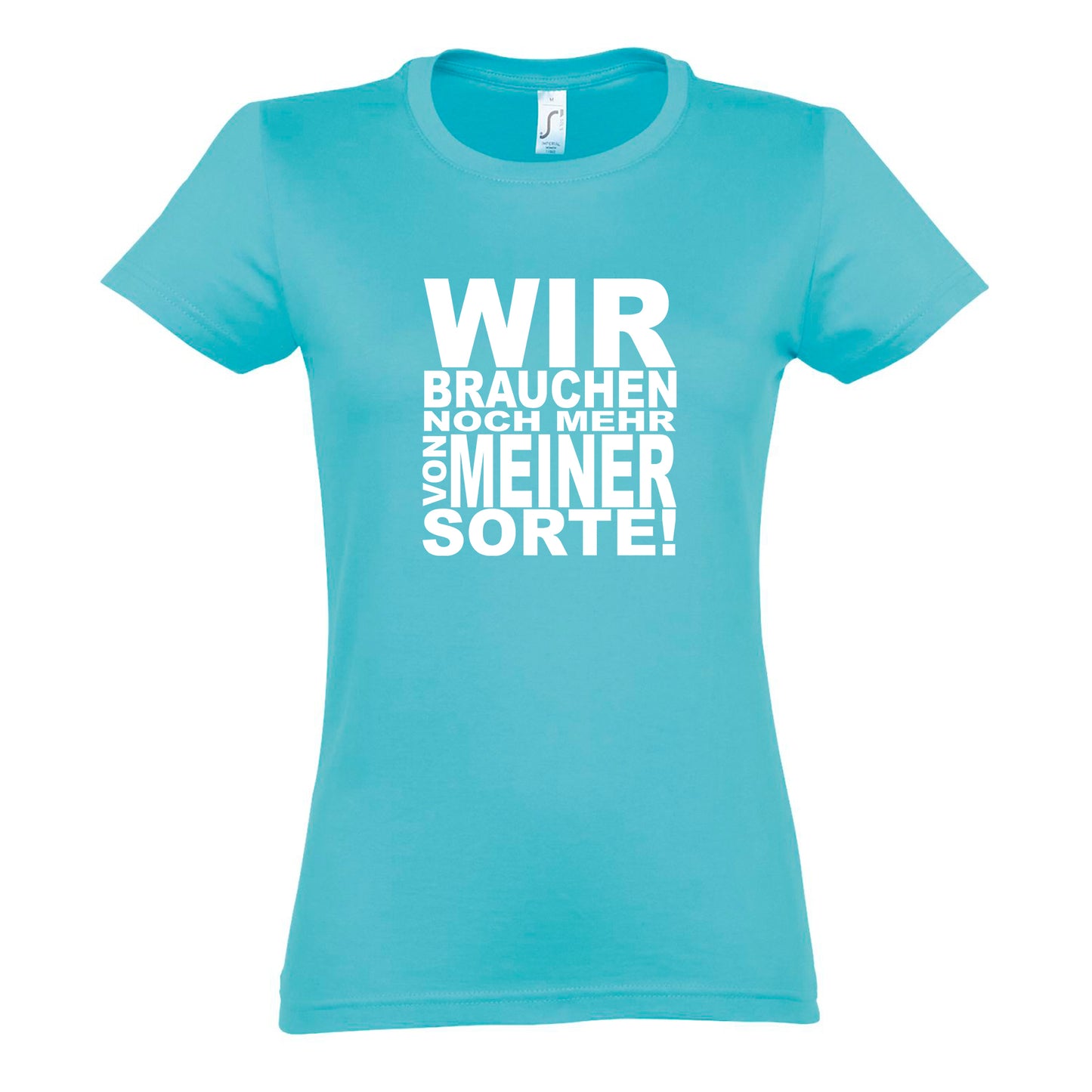 FairWear Ladies T-Shirt 'We need more of my kind!' cotton
