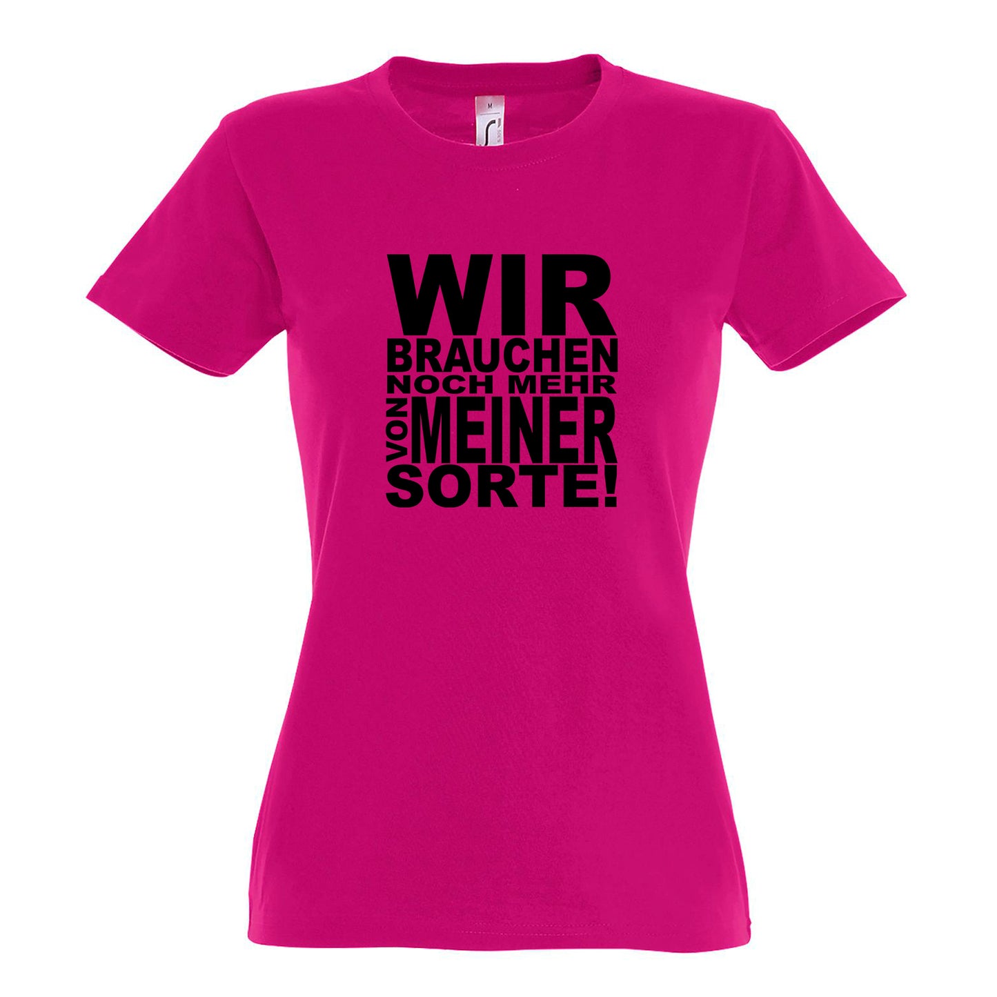 FairWear Ladies T-Shirt 'We need more of my kind!' cotton
