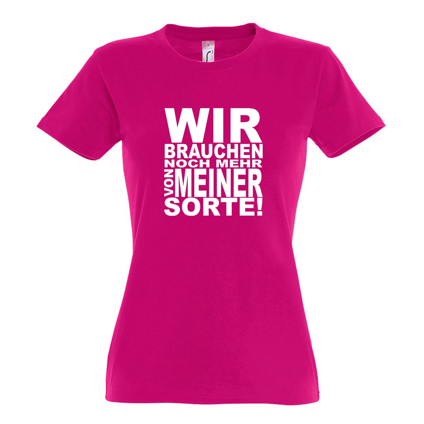 FairWear Ladies T-Shirt 'We need more of my kind!' cotton