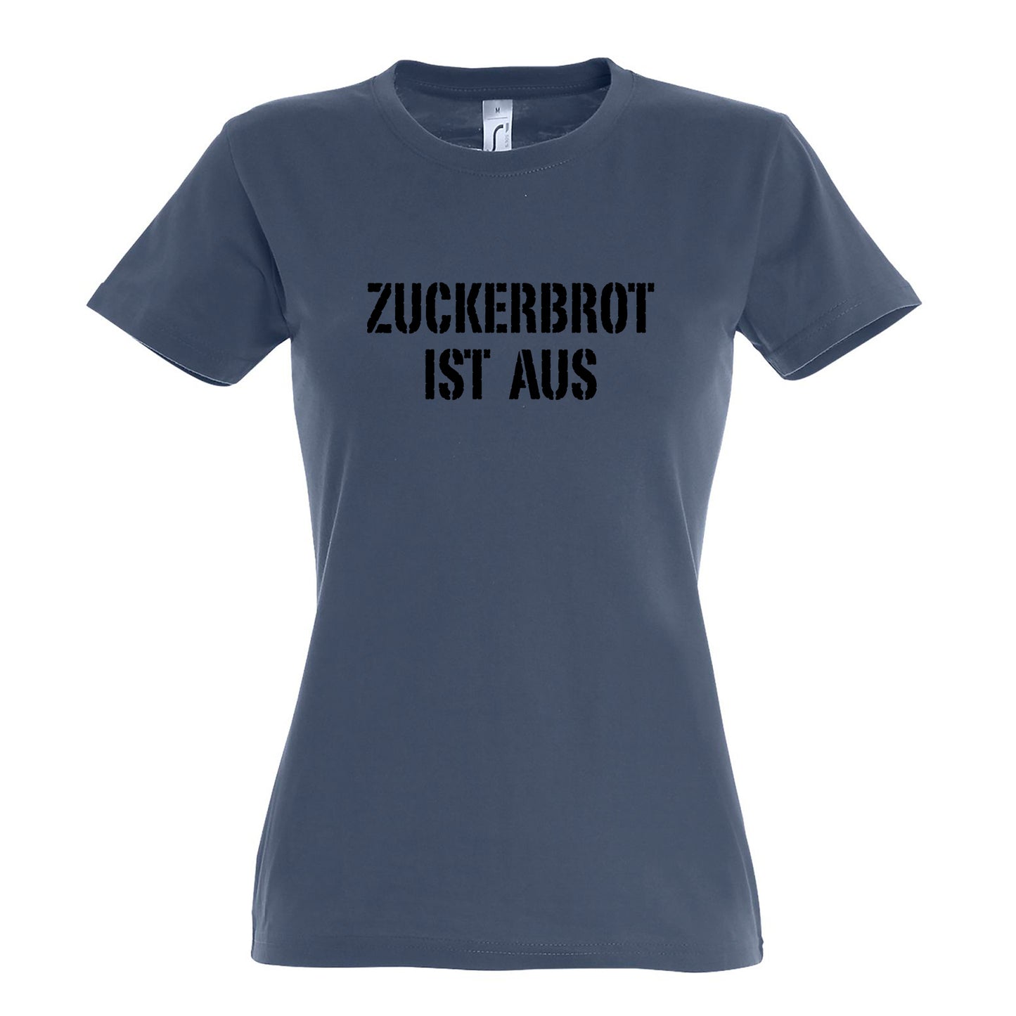 FairWear Women's T-Shirt 'SUGAR BREAD IS OUT!' cotton