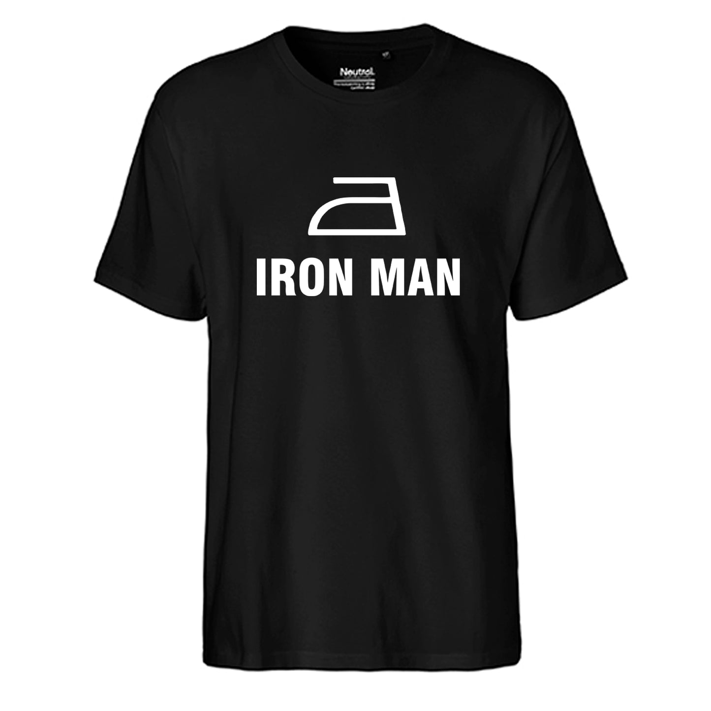 FairTrade Herren T-Shirt 'IRON MAN' Bio-Baumwolle