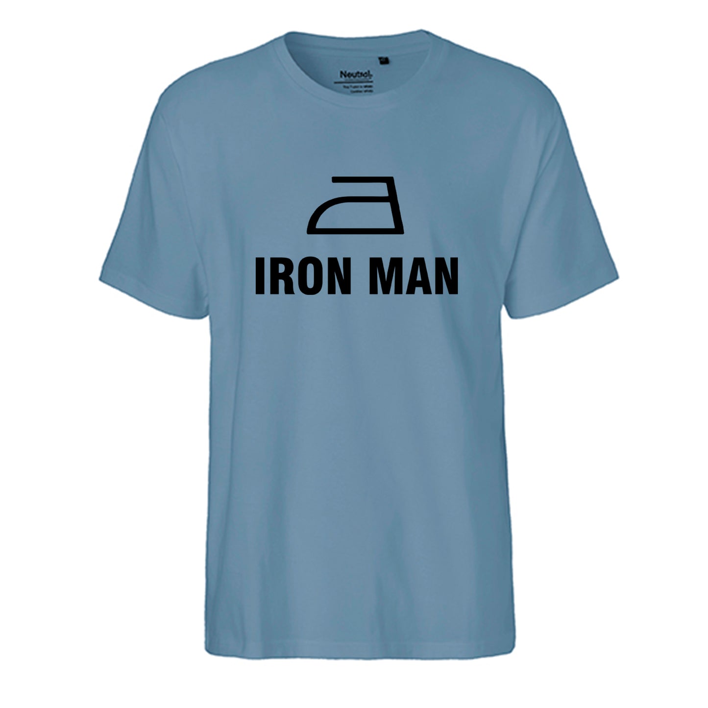 FairTrade Herren T-Shirt 'IRON MAN' Bio-Baumwolle