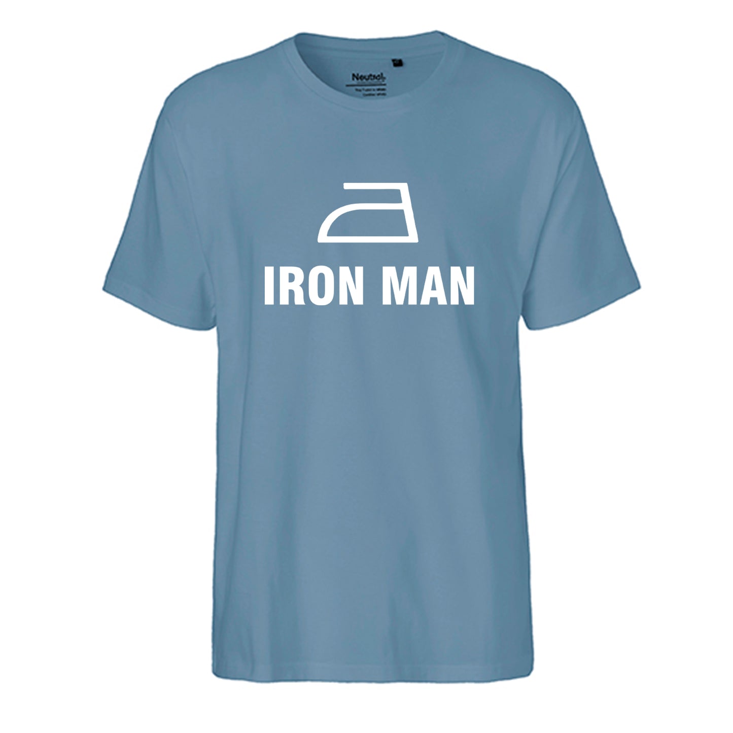 FairTrade Herren T-Shirt 'IRON MAN' Bio-Baumwolle