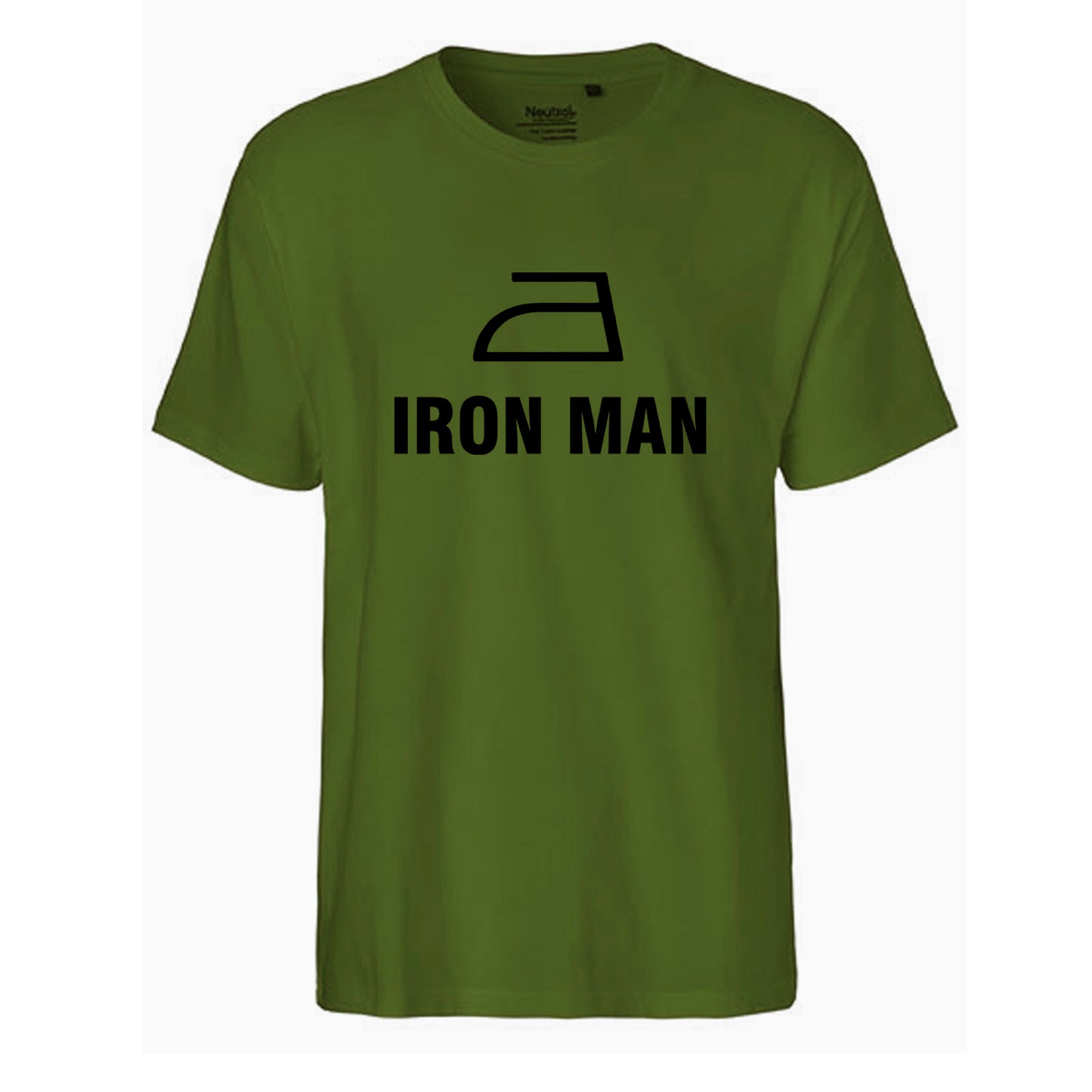 FairTrade Herren T-Shirt 'IRON MAN' Bio-Baumwolle