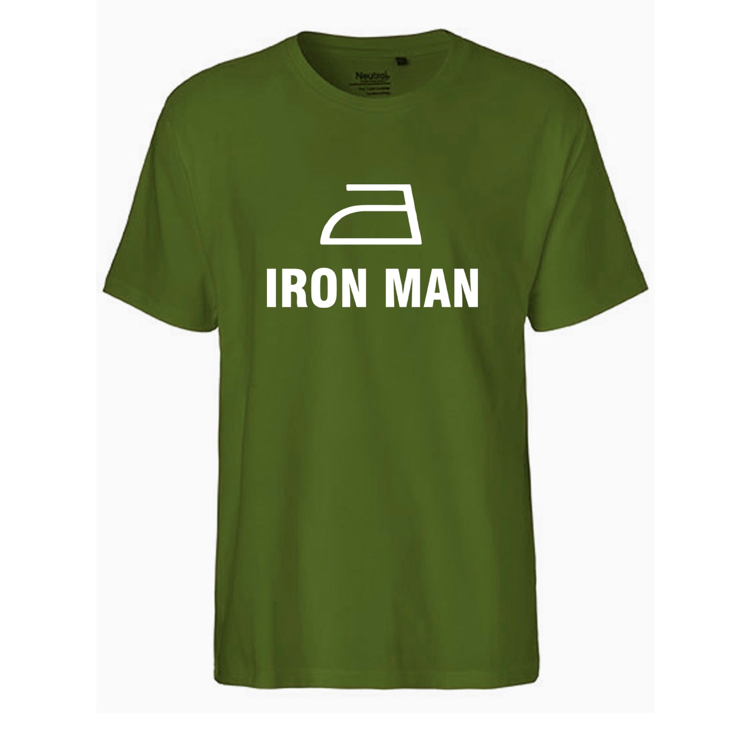 FairTrade Herren T-Shirt 'IRON MAN' Bio-Baumwolle