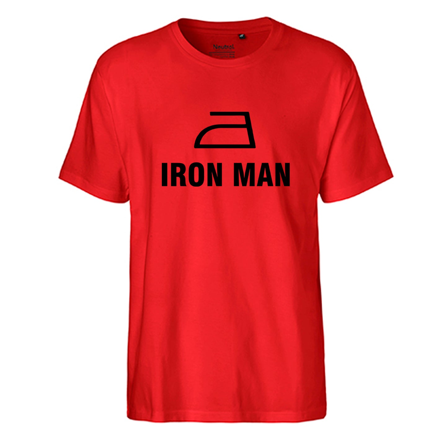 FairTrade Herren T-Shirt 'IRON MAN' Bio-Baumwolle