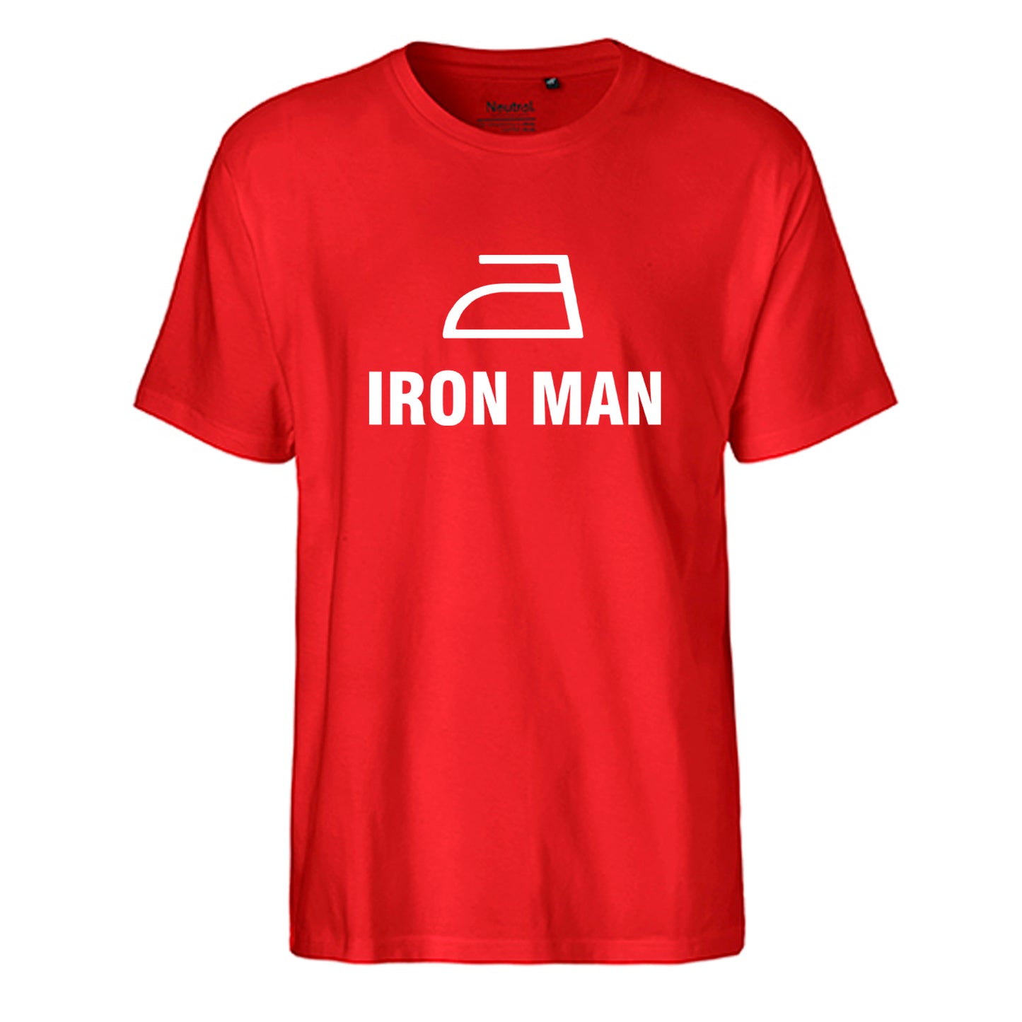 FairTrade Herren T-Shirt 'IRON MAN' Bio-Baumwolle